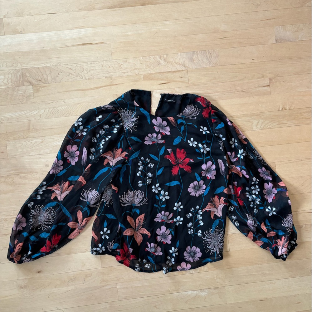 Silky, dressy top.